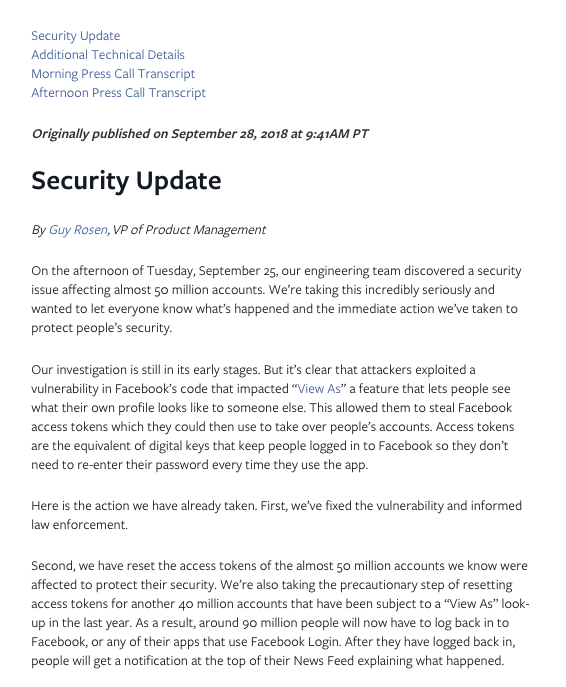 Sicherheitslücke bei Facebook - was ihr jetzt tun musst! 3